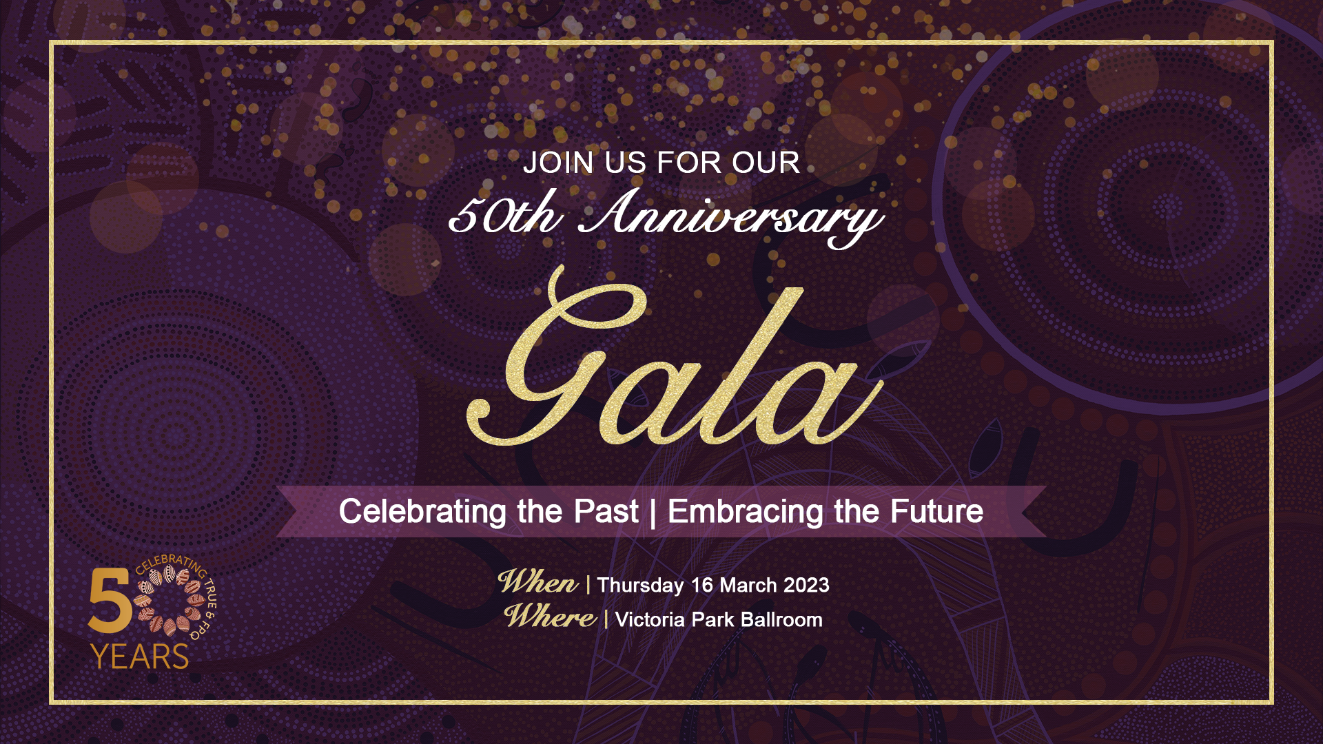 50th Gala Invite